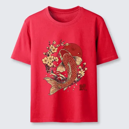 Tokyo-Lion Luck of the Koi Classic T-Shirt