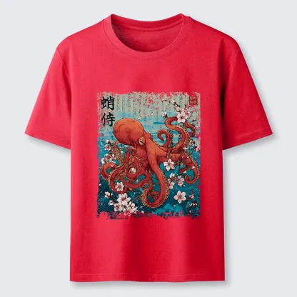 Tokyo-Lion The Eight-Armed Samurai Classic T-Shirt