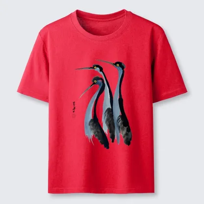 Tokyo-Lion Blue Crane Classic T-Shirt