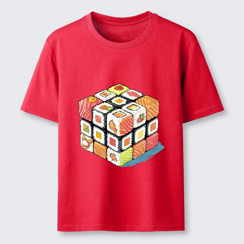 Tokyo-Lion Sushi Rubik's Cube Classic T-Shirt