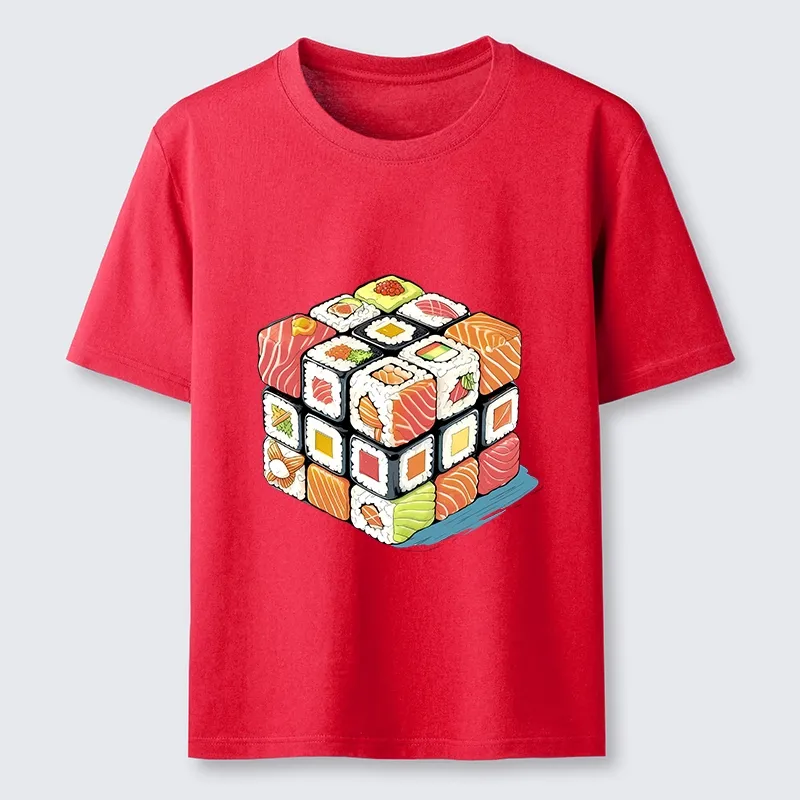 Tokyo-Lion Sushi Rubik's Cube Classic T-Shirt