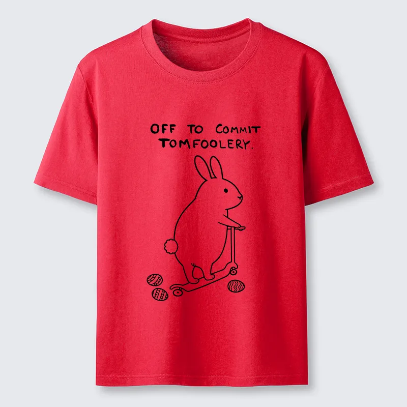 Tokyo-Lion Rabbit Goes To Play Pranks Classic T-Shirt