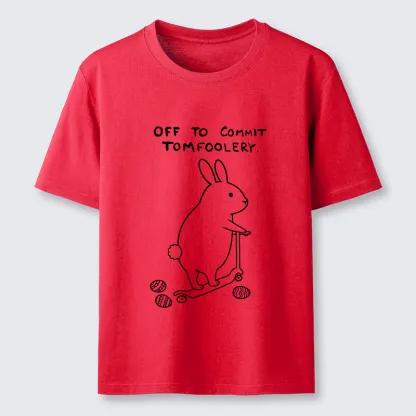 Tokyo-Lion Rabbit Goes To Play Pranks Classic T-Shirt