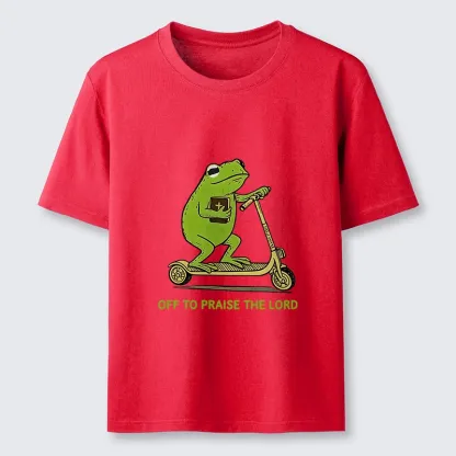 Tokyo-Lion Frog Went To Praise God Classic T-Shirt