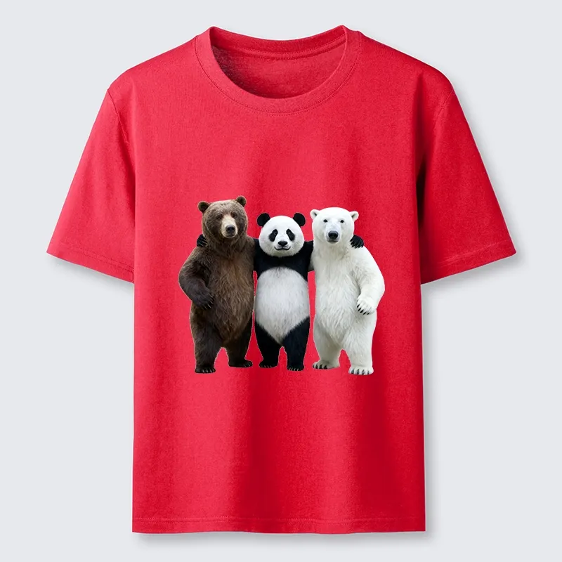 Tokyo-Lion Three Bears Stand Together Classic T-Shirt