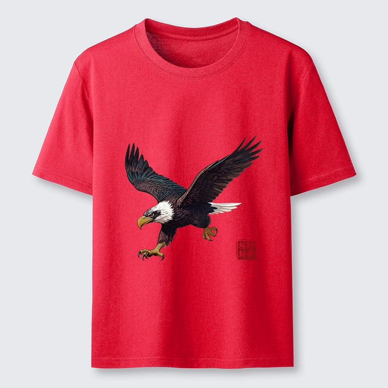 Tokyo-Lion Majestic Eagle In Flight Classic T-Shirt