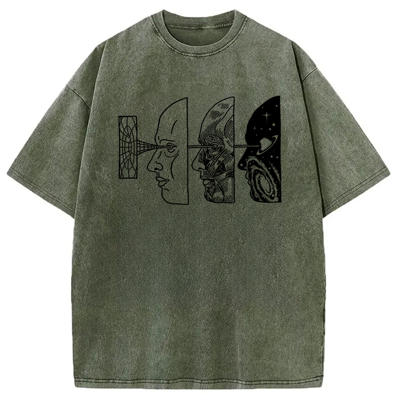 Tokyolion Reality Is Manipulated By Thought Washed T-Shirt-Tokyo-Lion