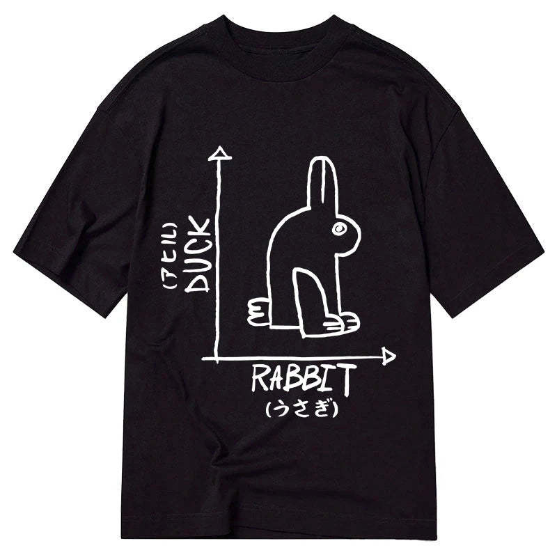 TokyoLion A Rabbit And A Duck Classic T-Shirt-Tokyo-Lion