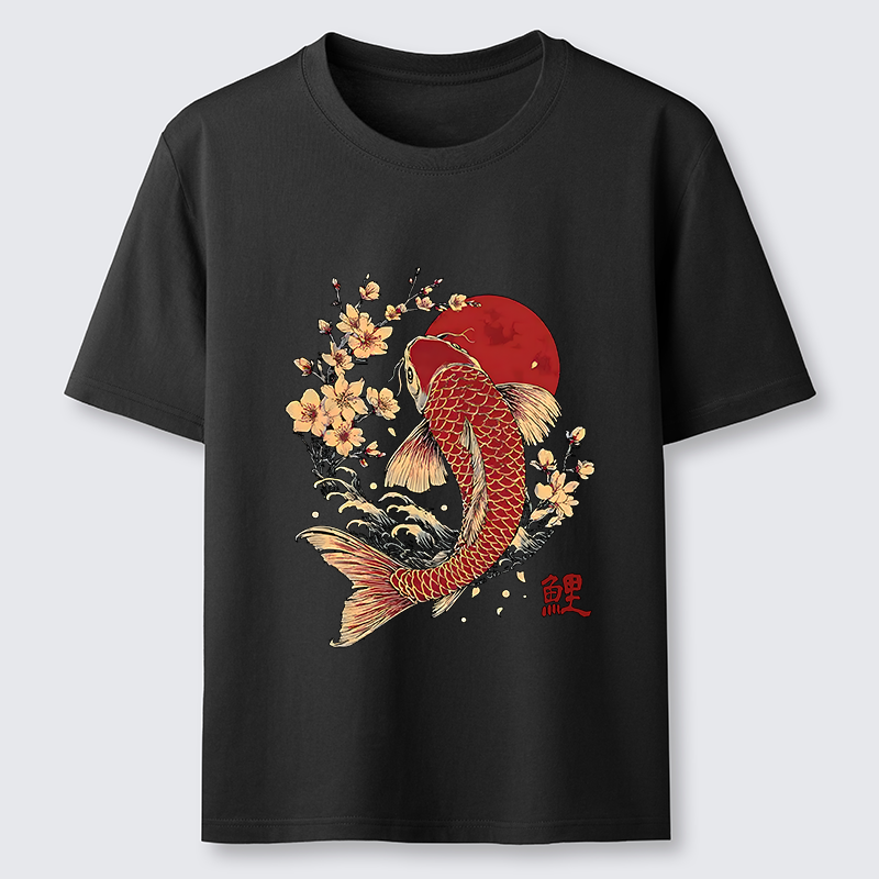 Tokyo-Lion Luck of the Koi Classic T-Shirt