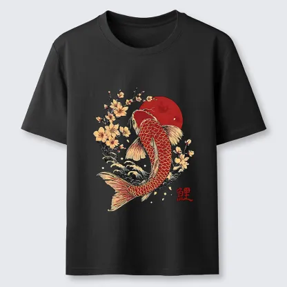 Tokyo-Lion Luck of the Koi Classic T-Shirt