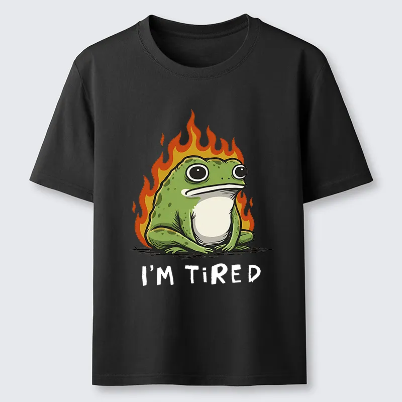 Tokyo-Lion Tired Frog Japan Classic T-Shirt