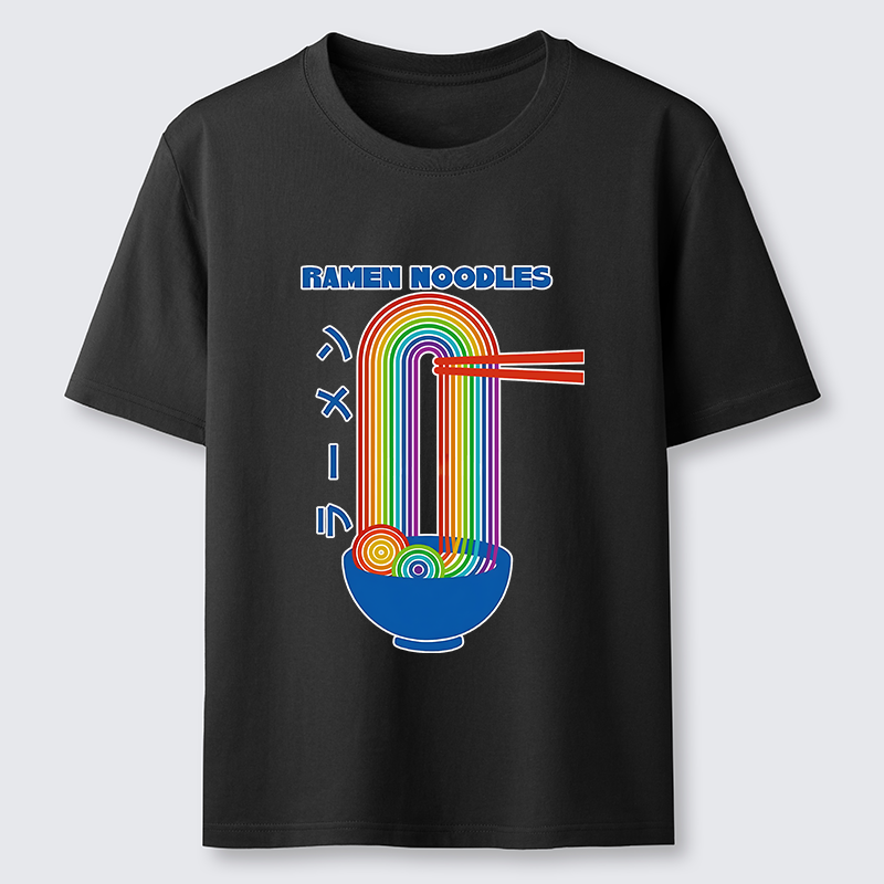 Tokyo-Lion Ramen Rainbow Classic T-Shirt
