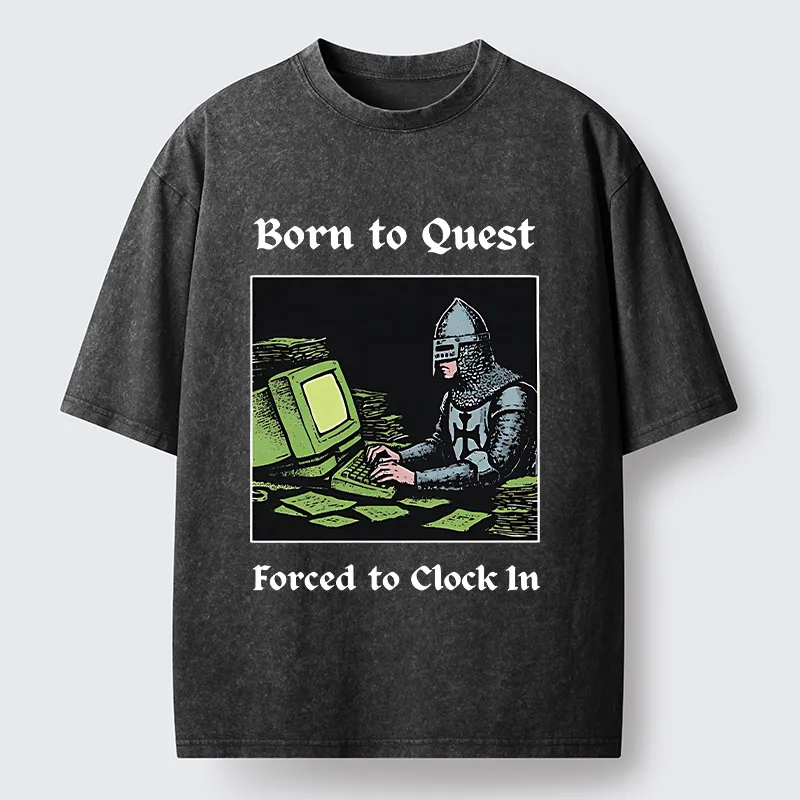 Tokyo-Lion Modern Knight Washed T-Shirt