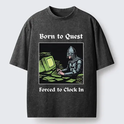 Tokyo-Lion Modern Knight Washed T-Shirt