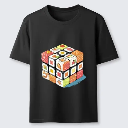Tokyo-Lion Sushi Rubik's Cube Classic T-Shirt