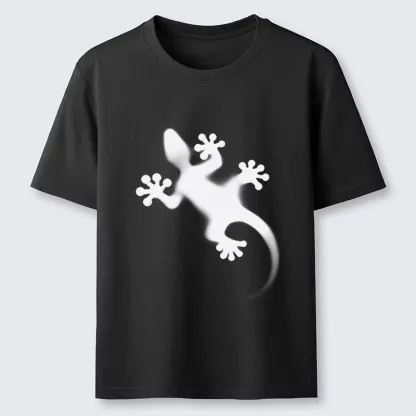 Tokyo-Lion Gecko Silhouette Classic T-Shirt-Tokyo-Lion