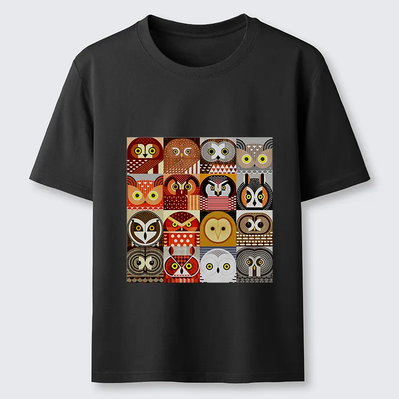 Tokyo-Lion All Kinds Of Owls Classic T-Shirt