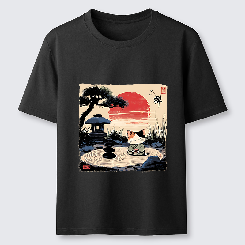 Tokyo-Lion Zen-like Scenery Classic T-Shirt