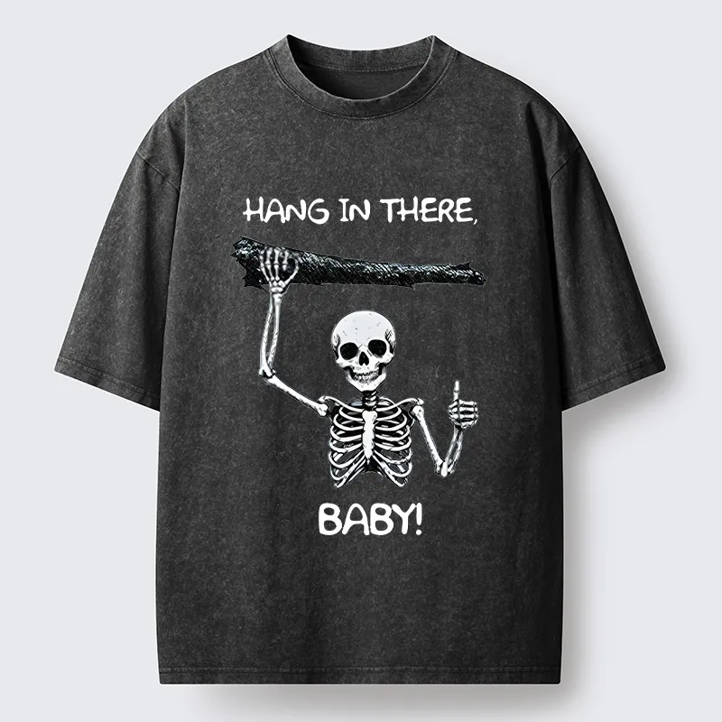 Tokyo-Lion Hang In There Washed T-Shirt