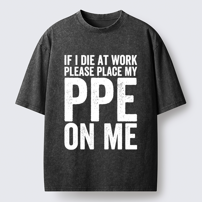 Tokyo-Lion PPE Funny Washed T-Shirt