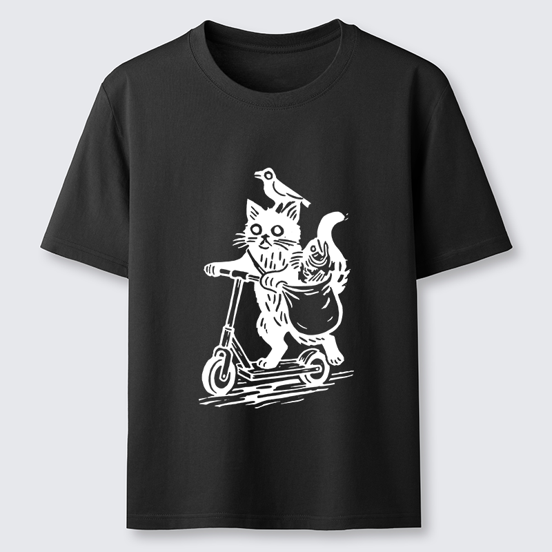 Tokyo-Lion Cat Skateboarding Japan Classic T-Shirt