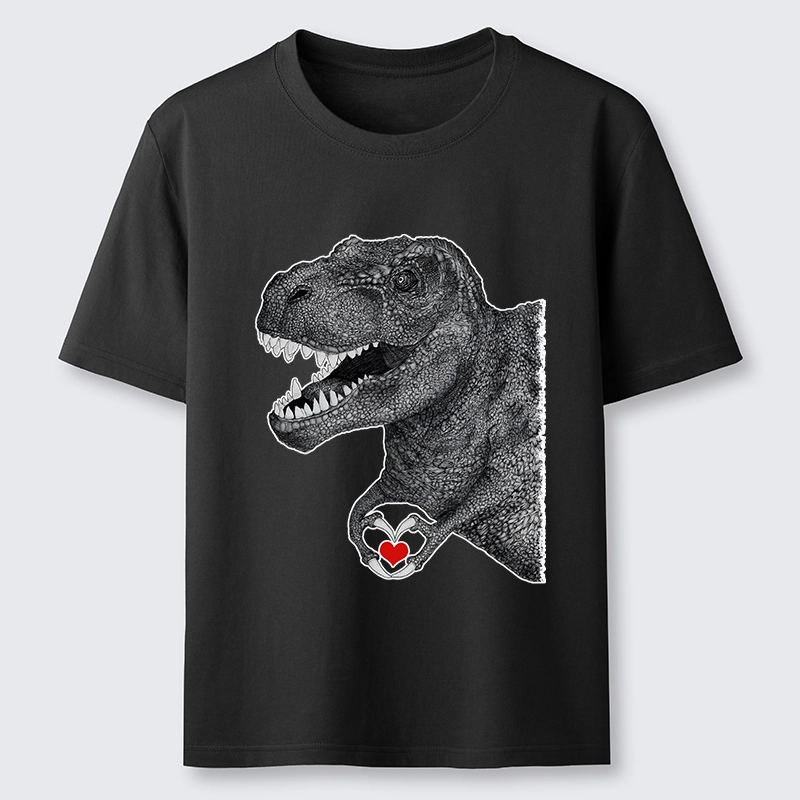 Tokyo-Lion Dinosaur Making A Heart Shape Classic T-Shirt