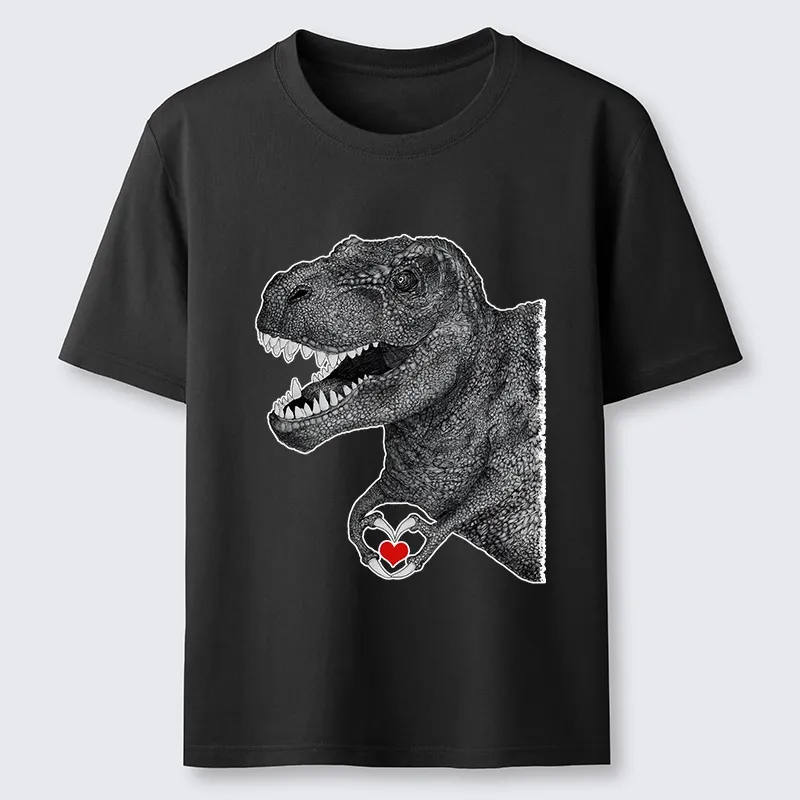 Tokyo-Lion Dinosaur Making A Heart Shape Classic T-Shirt
