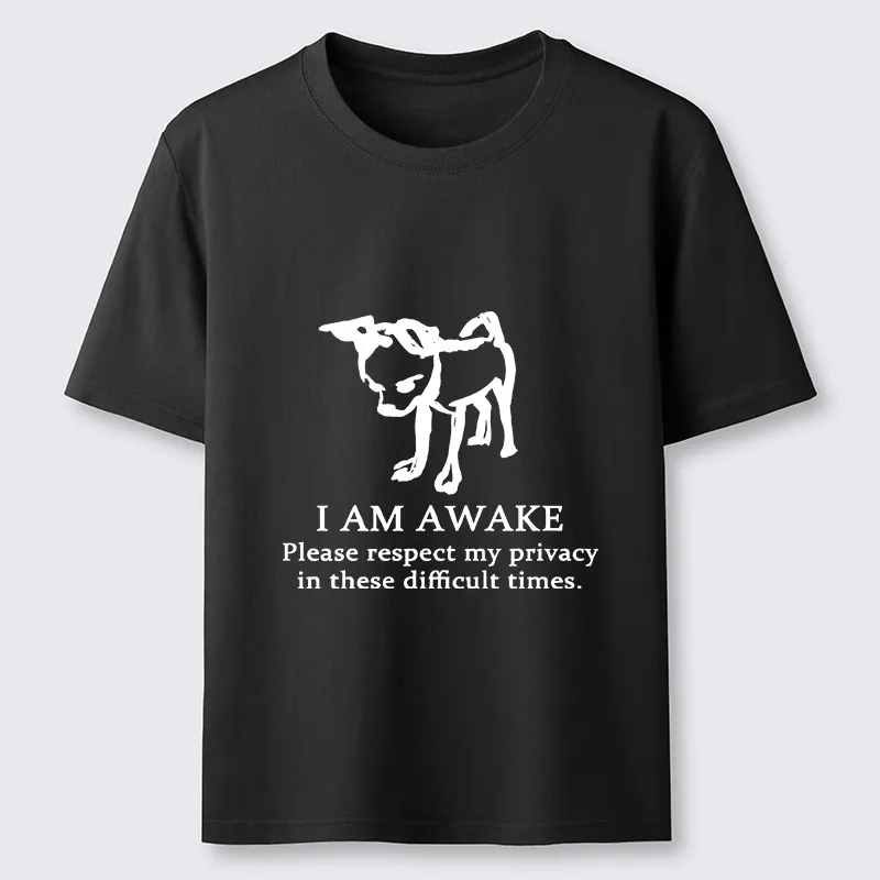 Tokyo-Lion Silly Dog Privacy Meme Art Classic T-Shirt-Tokyo-Lion