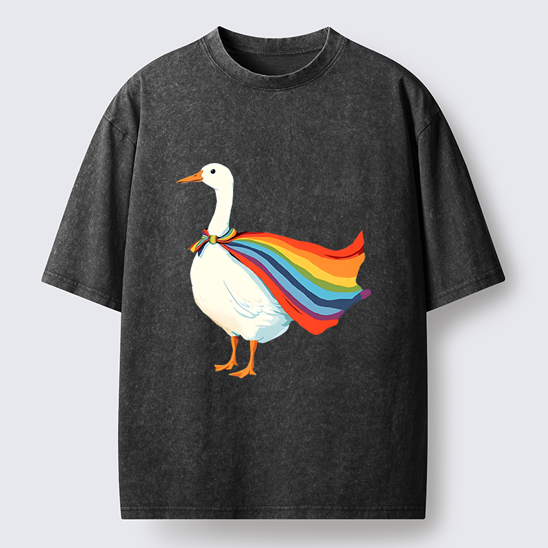 Tokyo-Lion Proud Goose Washed T-Shirt-Tokyo-Lion