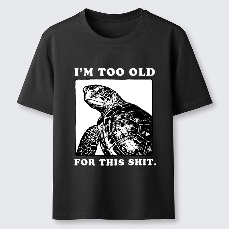 Tokyo-Lion Turtle I Quit Meme Energy Classic T-Shirt