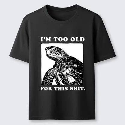 Tokyo-Lion Turtle I Quit Meme Energy Classic T-Shirt