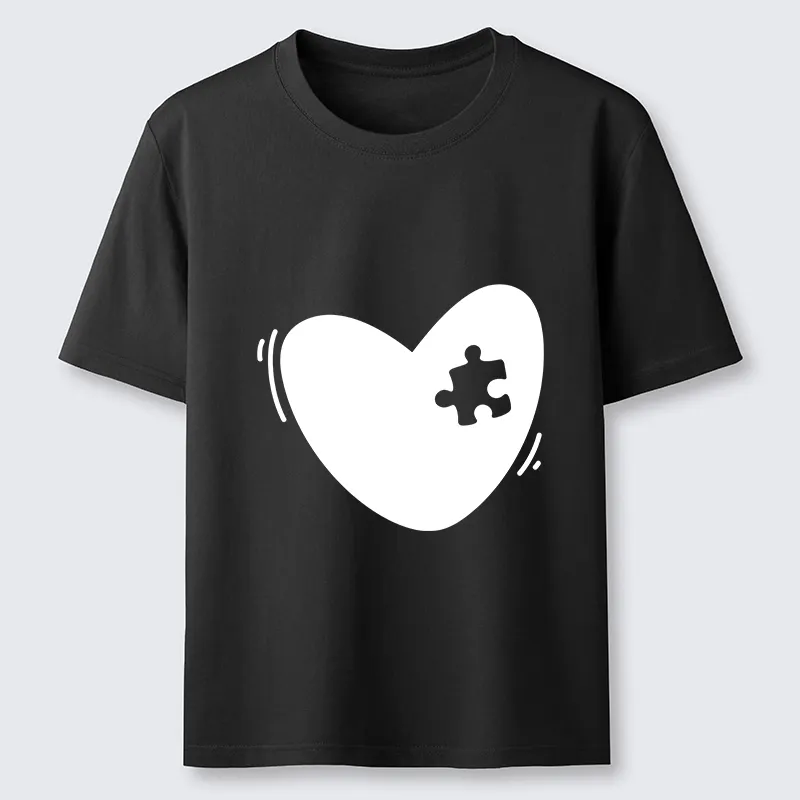 Tokyo-Lion Cute Heart Puzzle Classic T-Shirt