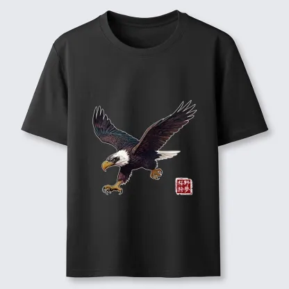Tokyo-Lion Majestic Eagle In Flight Classic T-Shirt