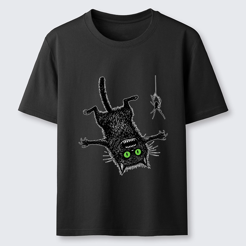 Tokyo-Lion Scared Cat Vs Spider Prank Classic T-Shirt