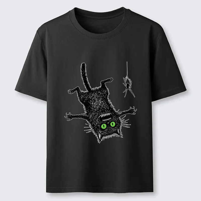 Tokyo-Lion Scared Cat Vs Spider Prank Classic T-Shirt