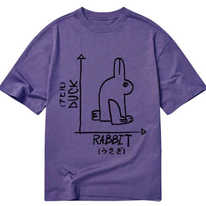 TokyoLion A Rabbit And A Duck Classic T-Shirt-Tokyo-Lion
