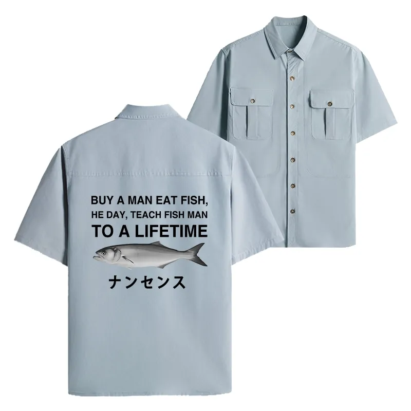 Tokyo-Lion Funny To A Lifetime Work Shirt-Tokyo-Lion