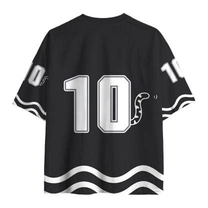 Tokyo-Lion Retro Cat Smoking Mesh Jersey-Tokyo-Lion