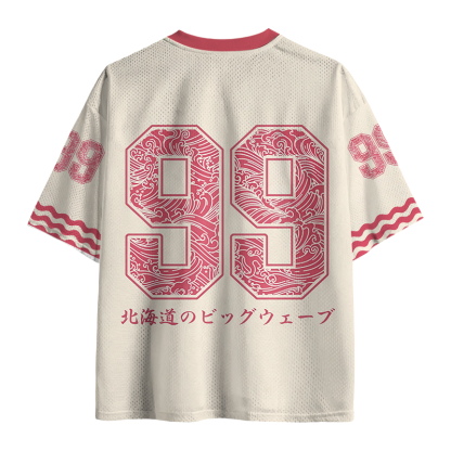 TokyoLion Sakura Surge-Hokkaido Wave Mesh Jersey