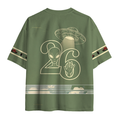 Tokyolion Vintage Japanese Alien Cat Mesh Jersey