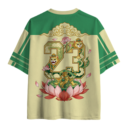 Tokyolion Zen Cat Lotus Serenity Mesh Jersey