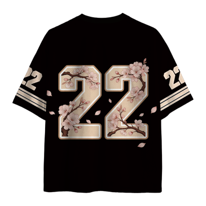 Tokyolion Black Cat Pizza Ukiyo-e Mesh Jersey