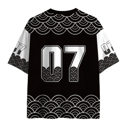 Tokyolion Mi Bomboclat Fish Meme Black Mesh Jersey