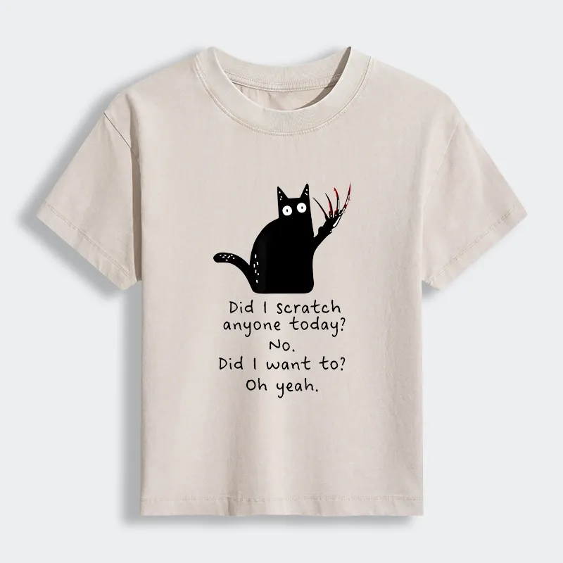 Tokyo-Lion Cats With Sharp Claws Women's Washed T-shirt