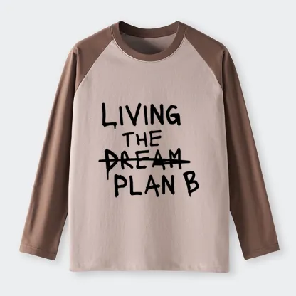 Tokyo-Lion Implement Plan B Raglan Long Sleeve T-shirt