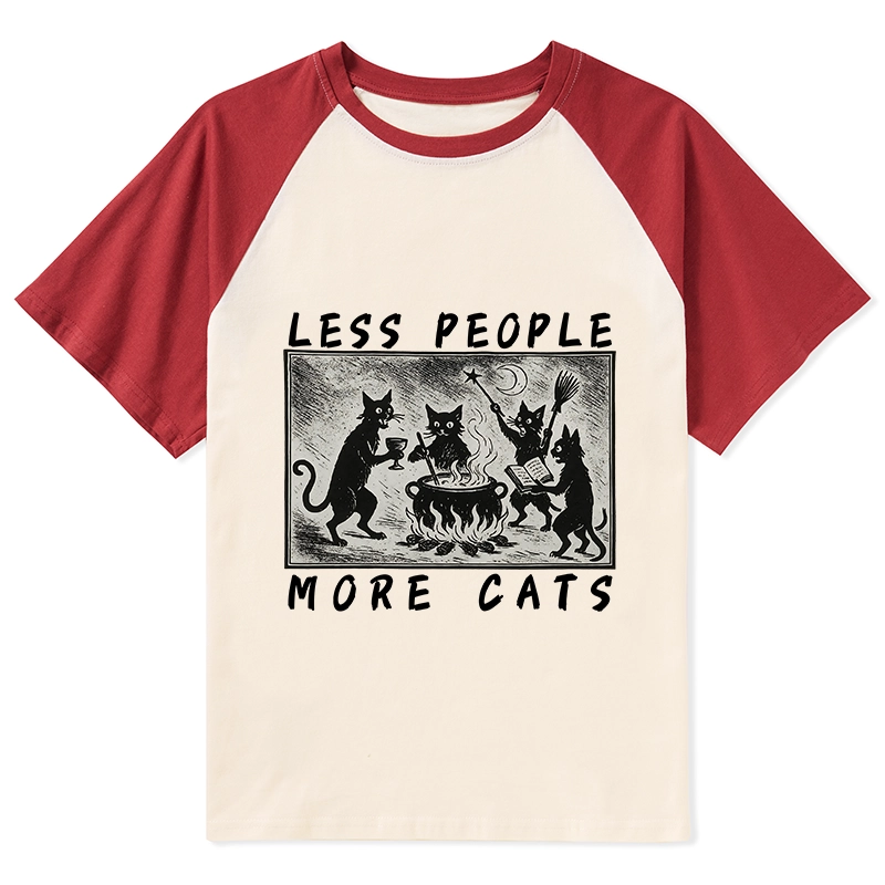 Tokyo-Lion Cat Sacrifice Ceremony Raglan T-shirt