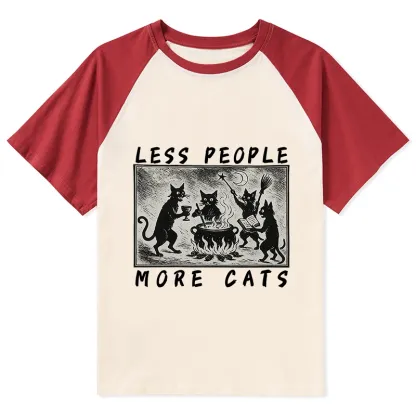 Tokyo-Lion Cat Sacrifice Ceremony Raglan T-shirt