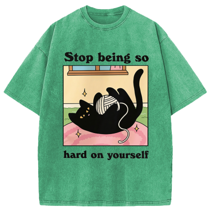 Tokyolion Hard On Yourself Washed T-Shirt-Tokyo-Lion