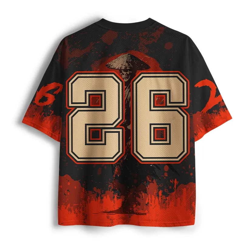 Tokyo-Lion Ghost Samurai Mesh Jersey
