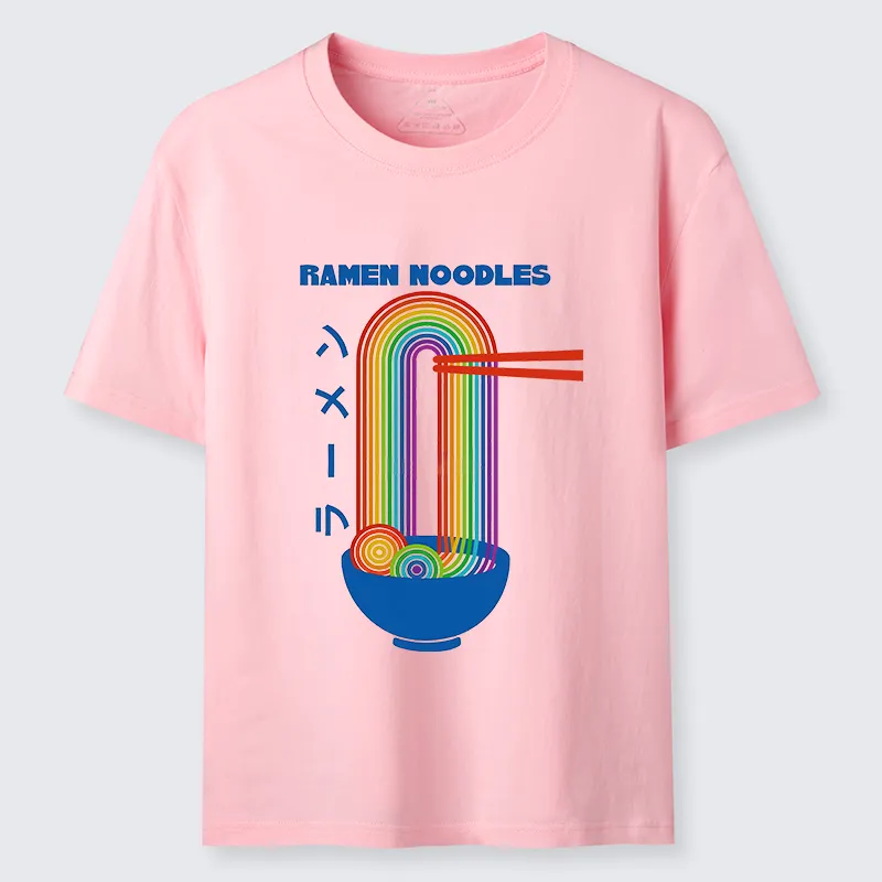 Tokyo-Lion Ramen Rainbow Classic T-Shirt